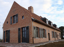 Steen: paepesteen, Verband: kruisverband, Kenmerken: hoeve